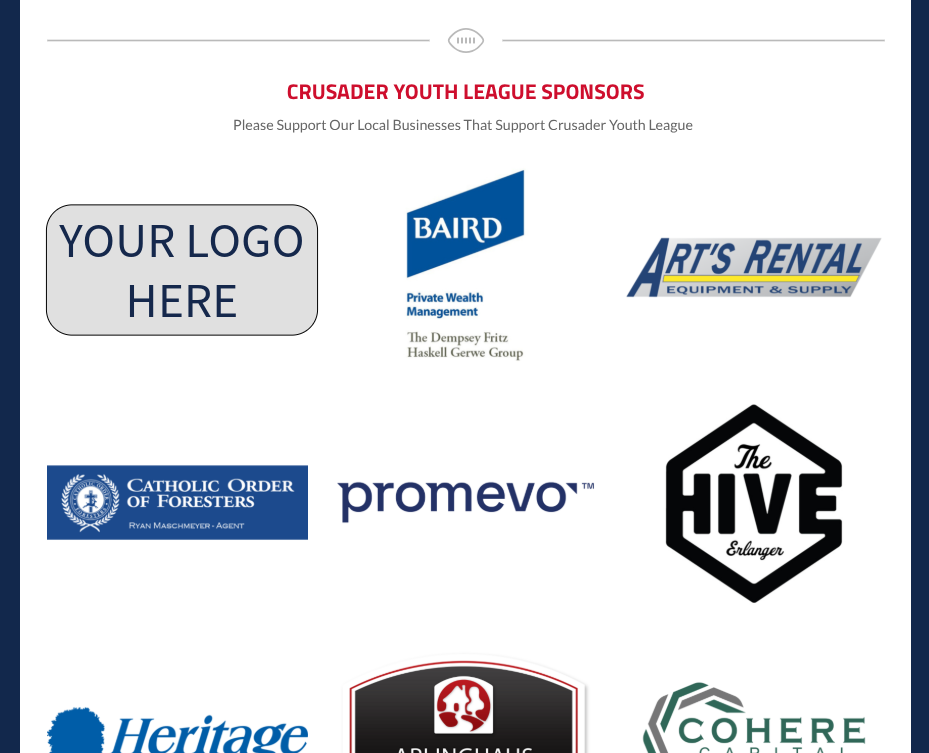 Sponsorship - Blue Level