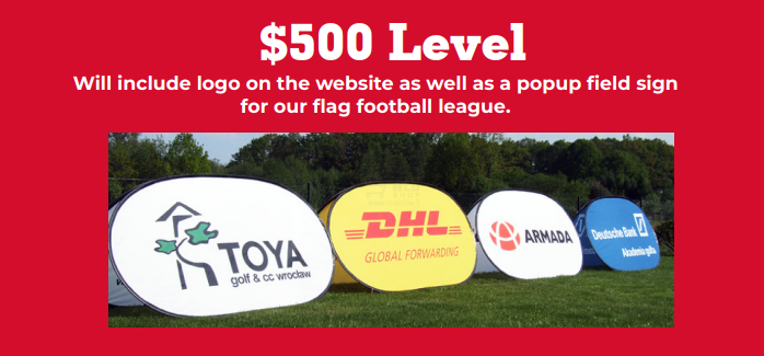 Red Level Sponsorship